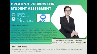 Creating Rubrics for Student Assessment