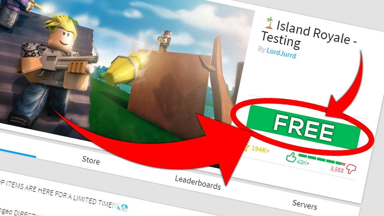 How To Get Island Royale For Free Legit No Hacks Island Royale Roblox Giveaway Youtube