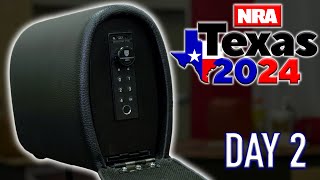 NRA Show 2024 Texas | DAY 2 | Headrest Safe / MagPul / APOD Group / Tekto Knives