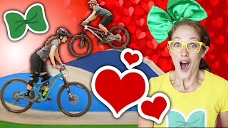 Riding Bikes and Valentines Day Party With Friends -  Adventures with Brecky Breck