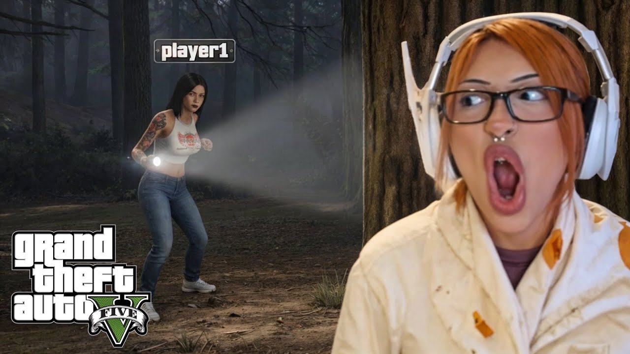 PLAYING GTA WHILE FOLLOWING RANDOM PLAYERS UNTIL THEY NOTICE