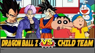 M.u.g.e.n. Battles Gokuvegetatrunks Vs Doraemonshin-Chancaillou Dragon Ball Z Vs Child Team