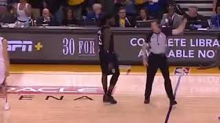Patrick Beverley Mocks Kd For Flopping And Then Later On Both Of Them Get Ejected.