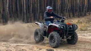 ATV Yamaha Grizzly 700 acceleration