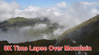 8K Time Lapse with Nikon D850 & Kingjoy A62 Tripod Over Mt Apo