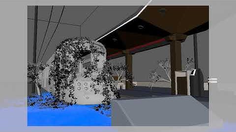 Light Destruction - Water FX Playblast in Maya Bifrost