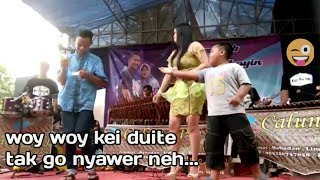 VIRAL, Anak kecil nyawer lucu banget, Cover Calung PVJ