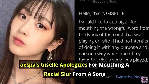 aespa’s Giselle Apologizes For Mouthing A Racial Slur From A Song