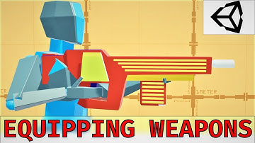 Equip weapons using Mesh Sockets and Animation Rigging in Unity [AI #04]