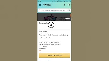 Amazon New Year spin and win quiz answers #shorts