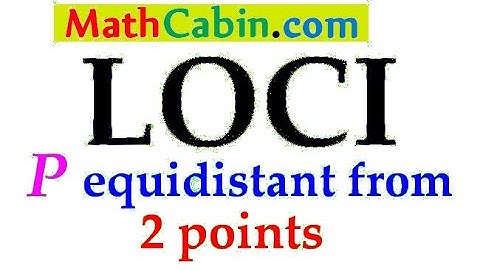 Locus of Points problem #4 ! ! ! ! !