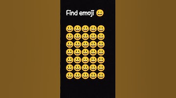Find Emoji part 5 #find #mindgames #challengevideos