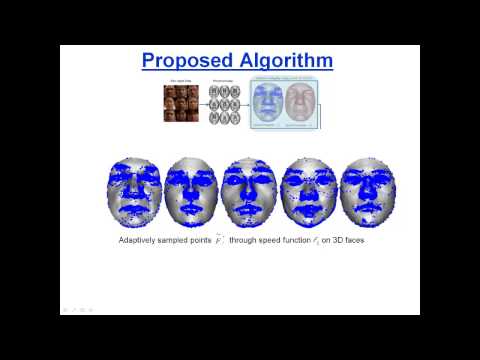 3D facial landmark detection (CVPR 2015)