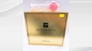 SENANA 24K Pure Gold Real Gold Luxury Effect 5 in1 Skincare Set || Bộ dưỡng da