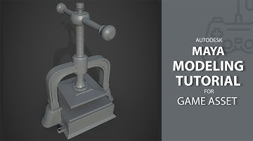 1900 cast iron book press  / Game Asset / 3D Modeling Tutorial In Maya [Part_01]
