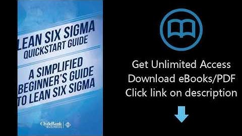 Download Lean Six Sigma Quickstart Guide [P.D.F]