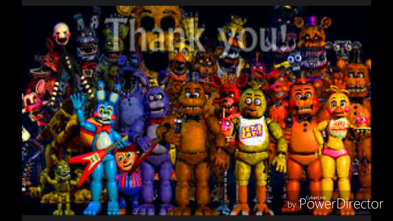 Todas las voces de los animatronicos en español