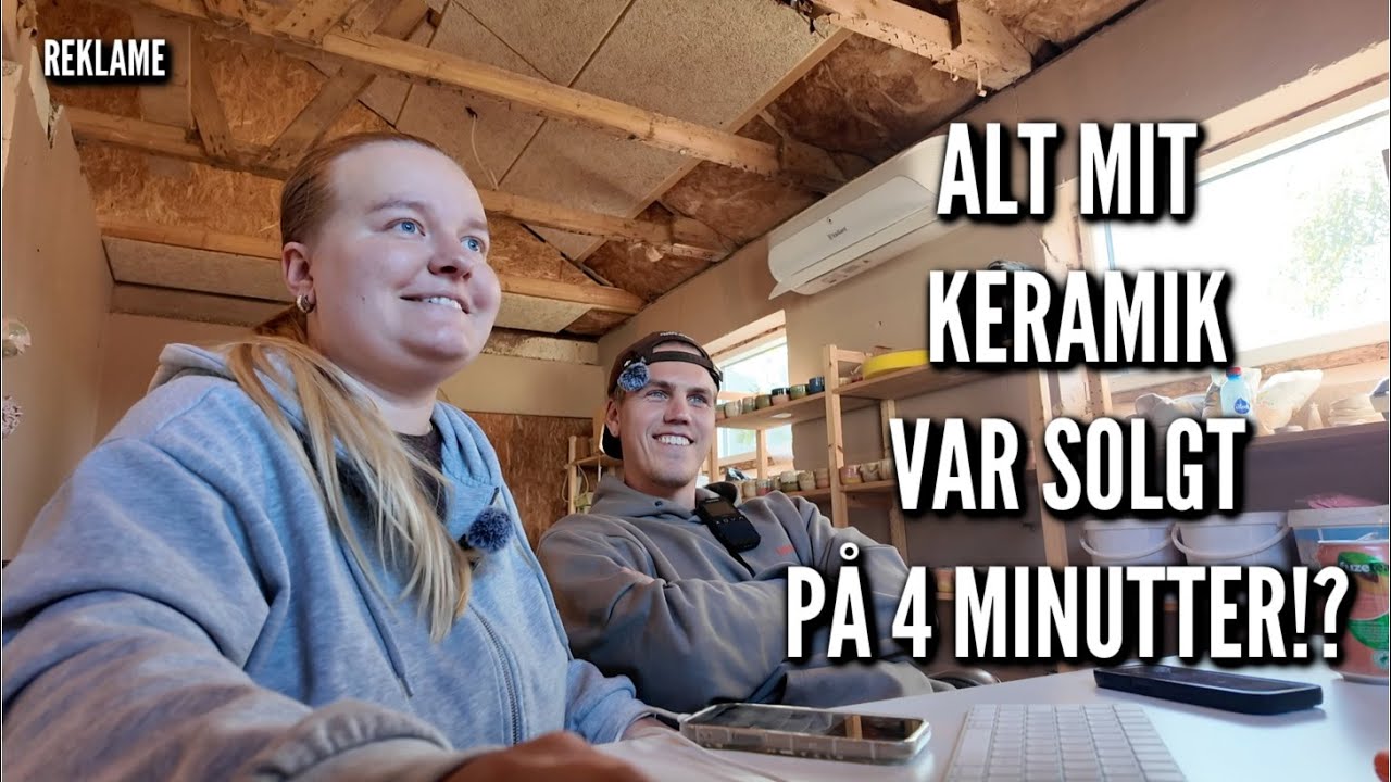 Vi sælger keramik og har min familie på besøg | Livet på gården Ep. 63