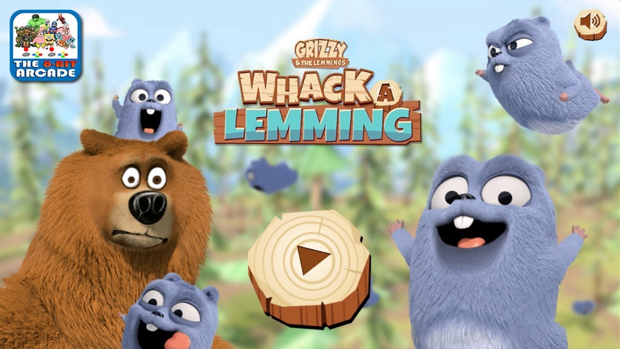 Grizzy & The Lemmings: Whack A Lemming - Cool Off Lemmings (CN Games