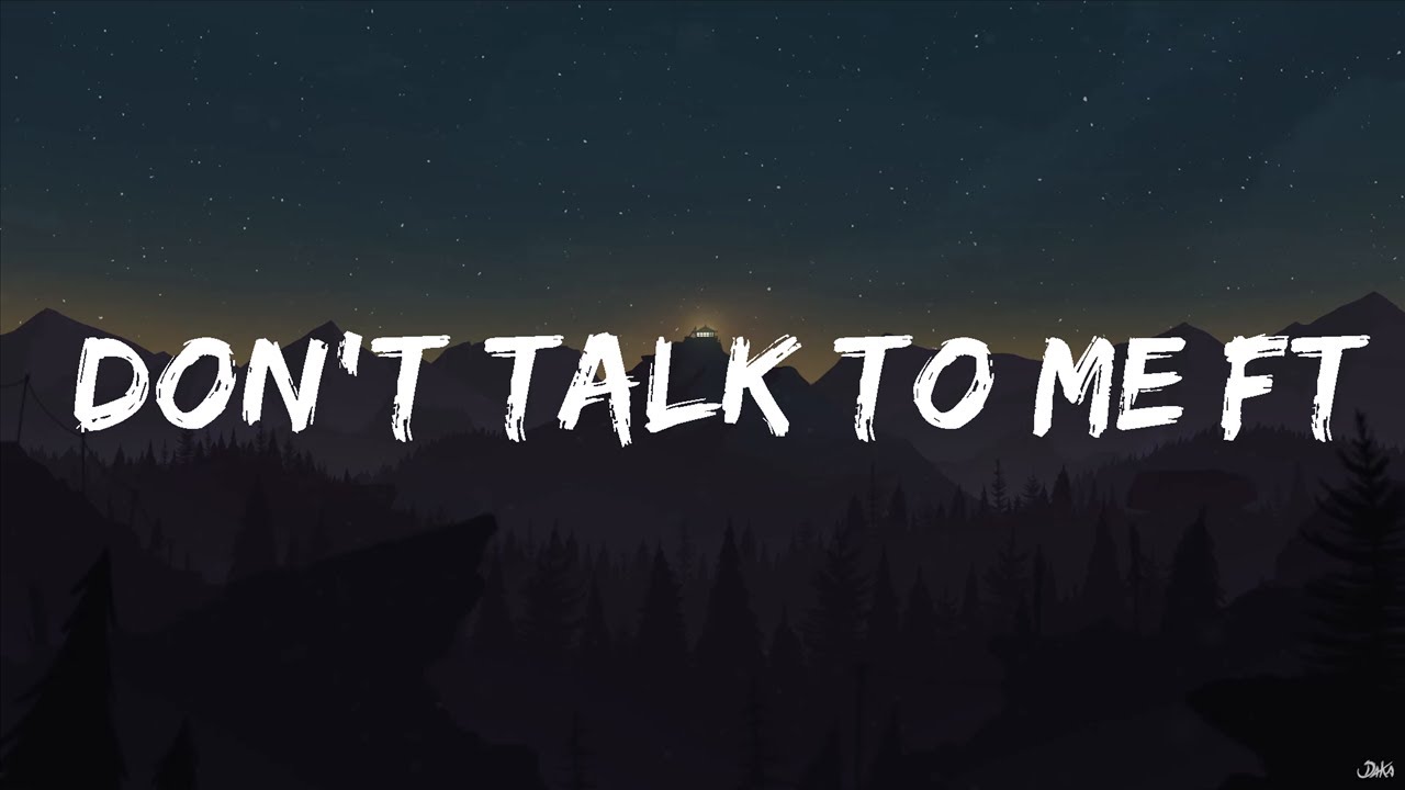 Tre Coast - Don't talk to me ft. Lycia Faith (Lyrics)(Tiktok version) 
