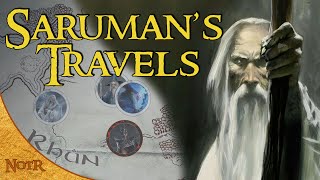 The Complete Travels of Saruman | Tolkien Explained