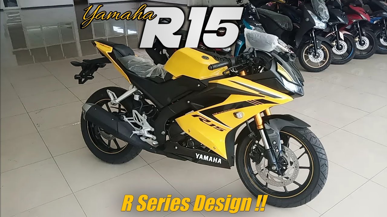  Yamaha  R15  kuning  spesifikasi fitur YouTube