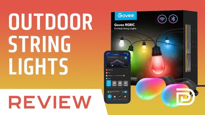 Govee Lynx Dream Bluetooth & Wi-Fi Outdoor String Lights Review