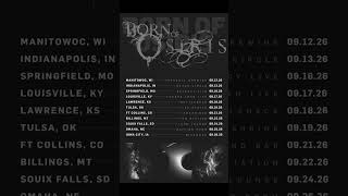 Born of Osiris - Announces "Through Shadows Tour" 2026 | #TourDrop