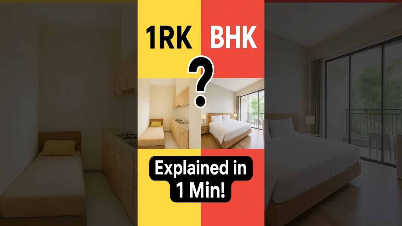 RK aur BHK Kya Hota Hai? | 1RK vs 1BHK Easy Explanation in Hindi 