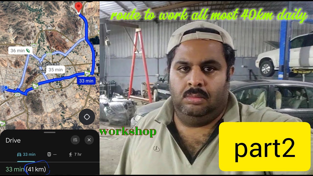 route to my work and my new workshop PART 2 - YouTube