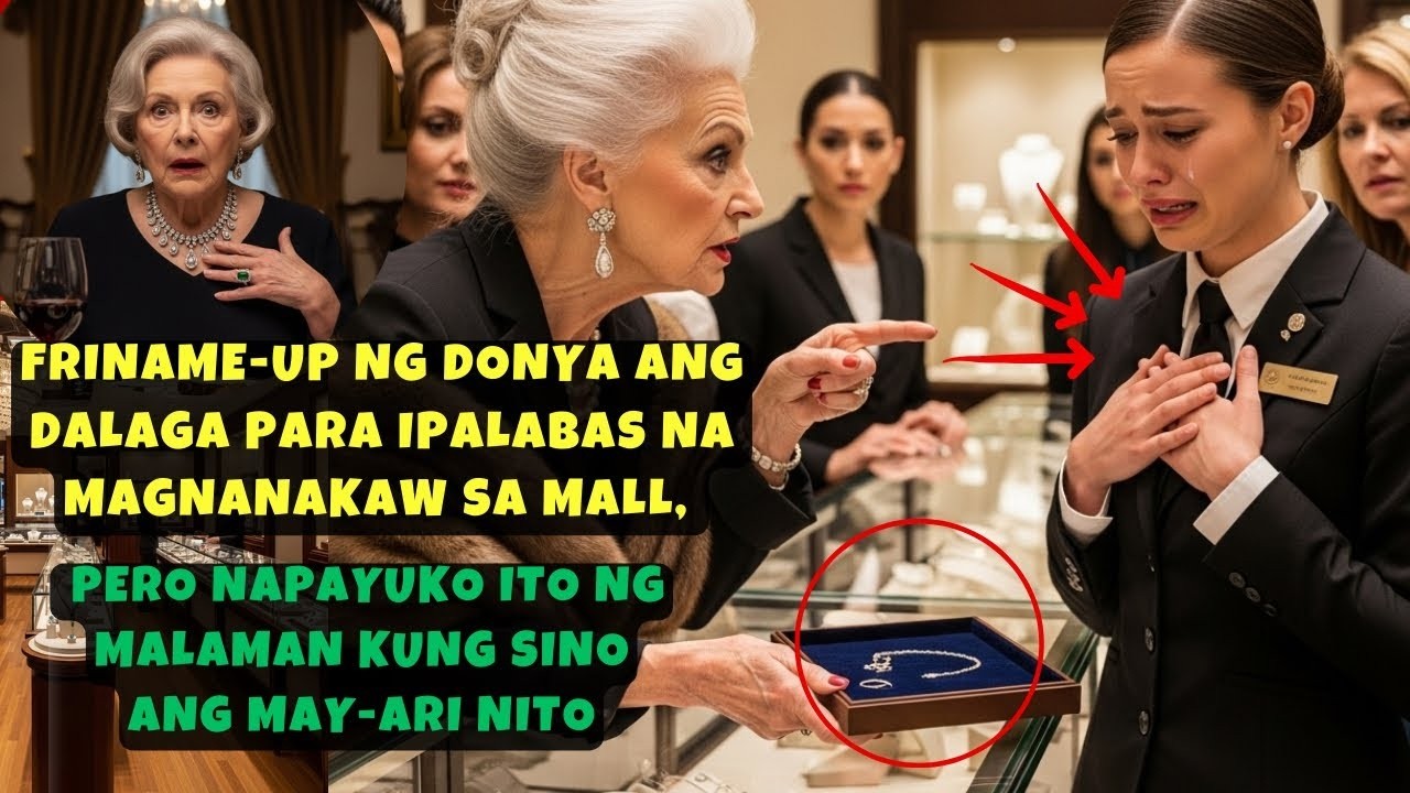 FRINAME-UP NG DONYA ANG DALAGA PARA IPALABAS NA MAGNANAKAW SA MALL, PERO NAPAYUKO ITO NG MALAMAN