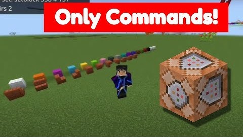 How to change direction of stairs and to change blocks color using commands. Minecraft Bedrock