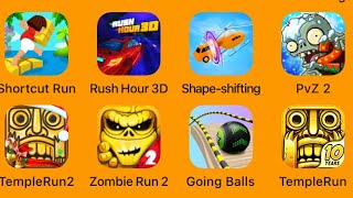 TempleRun2, zombie Run 2, Going Balls, Temple Run, rush hour 3D, shape shifting, pvz 2, shortcut Run screenshot 3