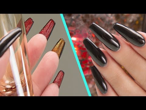 Louboutin Inspired Acrylic Nails - Step By Step Tutorial