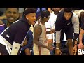 The GREEK FREAK Watches Brandon Jennings GO CRAZY VS Nick Young at THE DREW! TUFF CROWD VS MHP