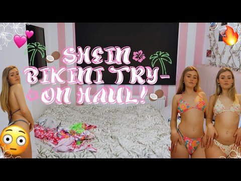 SHEIN - Bikini Try-On Haul! 🌴🌺💕