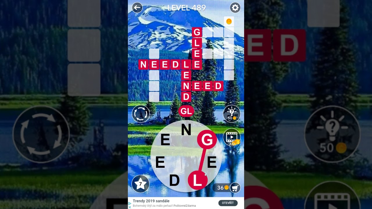 Word Crossword Search level 489