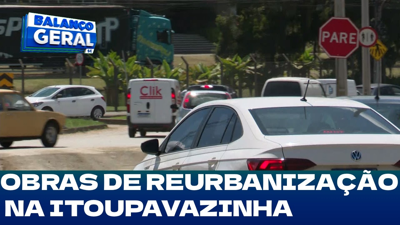 Blumenau: obras de reurbanização na Itoupavazinha