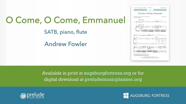 O Come, O Come, Emmanuel - Andrew Fowler