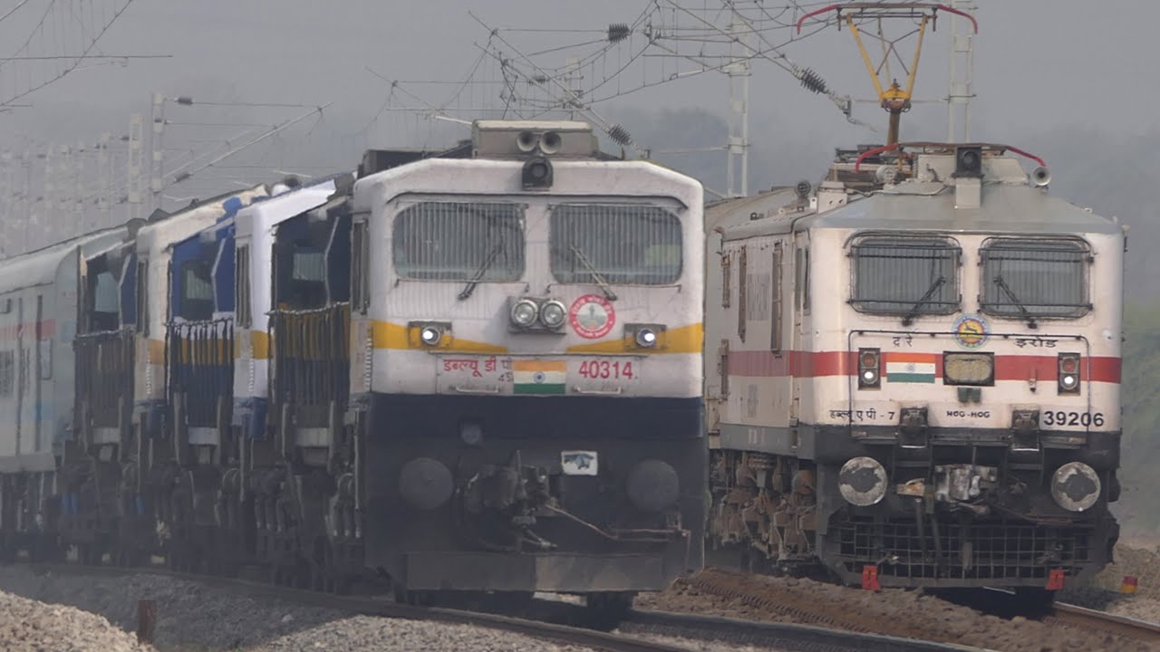 Recently LHBfied NARKHER KACHEGUDA Exp | 1st LHB Run of Kacheguda Nagarsol Exp | Train Videos | I R