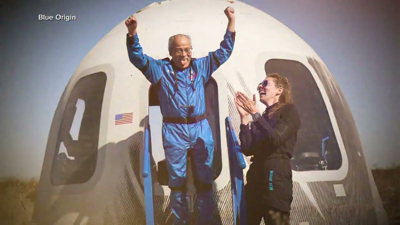 Ed Dwight, America's first Black astronaut candidate, becomes oldest person to travel to space