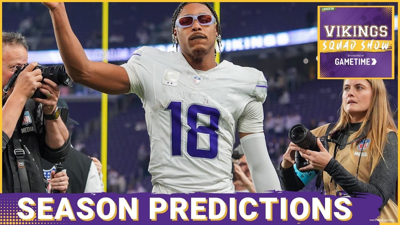 15 OFFICIAL SEASON PREDICTIONS For the Minnesota Vikings | Vikings Squad Show