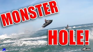 Jumping Waves! Monster Hole!! FLORIDA SKI RIDERS!! SEBASTIAN HQ END OF 2018!!