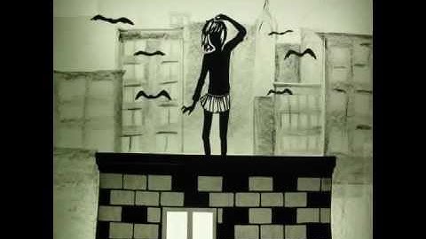 "Binary" Traditional Animation--Cut black paper and a lightbox