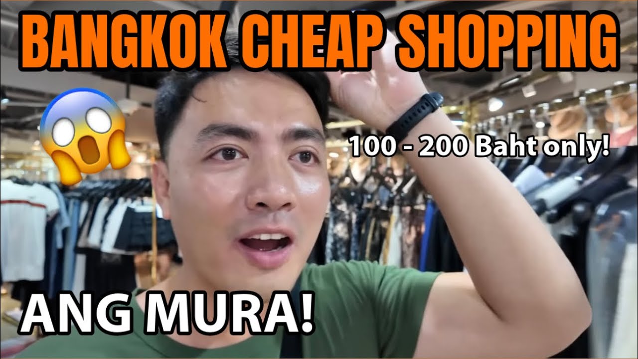BANGKOK CHEAP SHOPPING IN 2025: Pratunam + December’s + Platinum + Tofu Skincare