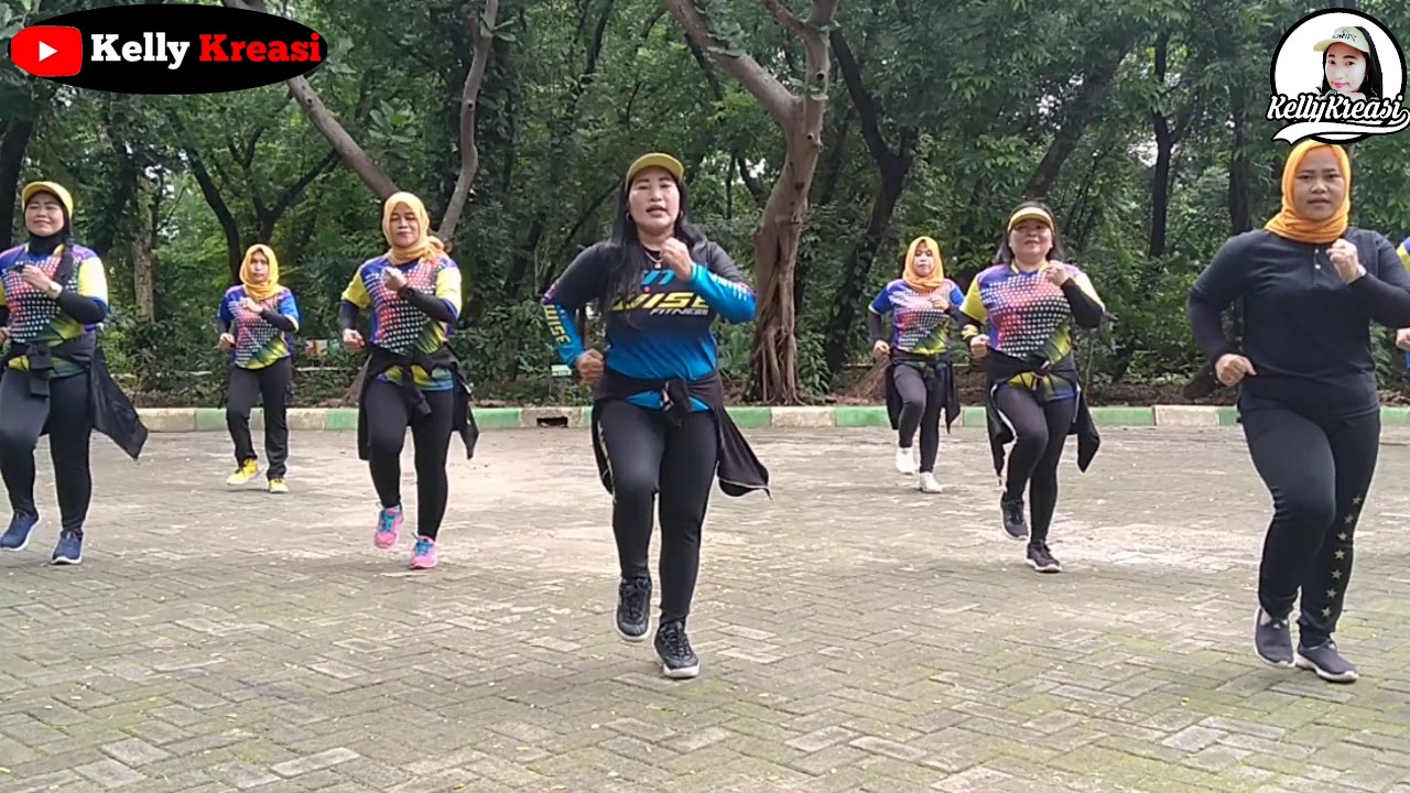 " MEMORI BERKASIH DJ.REMIX " || Senam Kreasi Choreo Kellykreasi dibuatkan Gerakannya sangat GAMPANG.