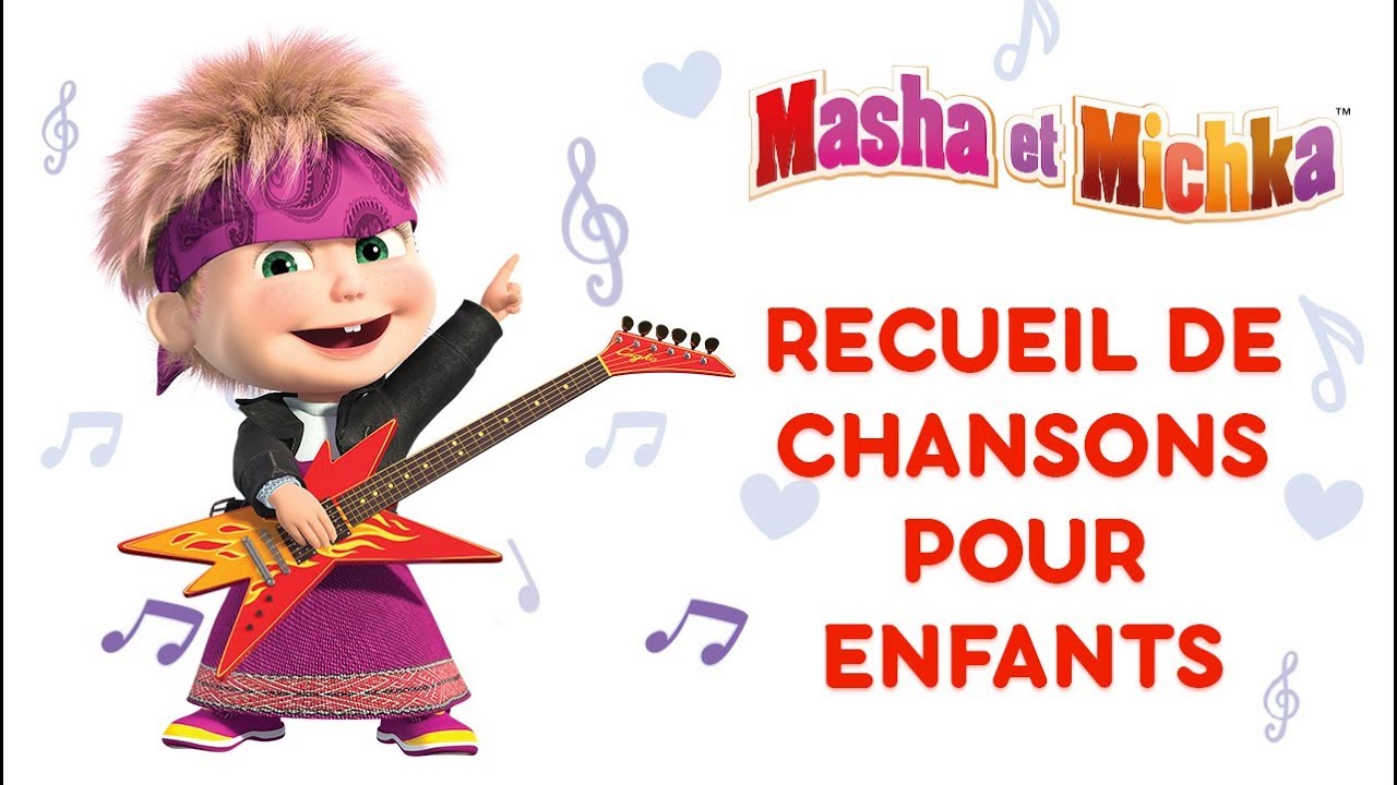 Masha et Michka 🌞 L'été avec Masha et ses amis 🌊 Collection de chansons  pour enfant 