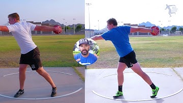 How to Fix your SWEEP LEG Fast for The Discus Throw?! *SOLUTION*!!!