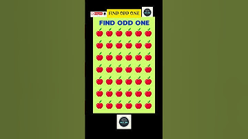 "Only Geniuses Can Find Odd One in 6 Seconds! 🤯🔥 #Challenge"
