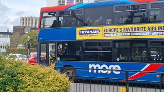 Here's  Extremely Rare Morebus 1198 On The 32 To Bournemouth 
